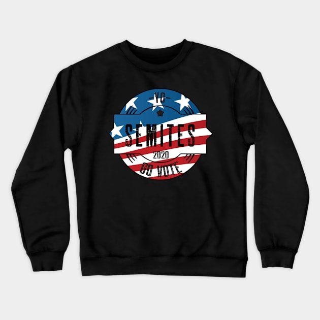 Yo Semites GO VOTE Crewneck Sweatshirt by SAM DLS